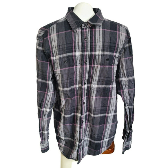 The‎ North Face Button Up Long Sleeve Shirt Size L - Picture 1 of 3